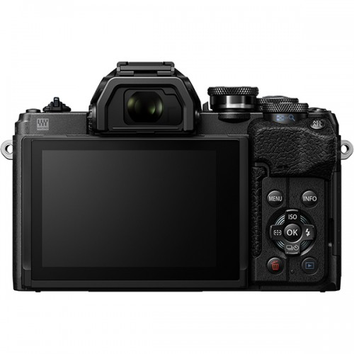 オリンパス OM-D E-M10 Mark IV EZダブルズームキット [ブラック] OLYMPUS ミラーレス一眼カメラ-背面