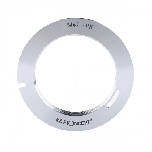 K&F Concept レンズマウントアダプター KF-42K (M42マウントレンズ → ペンタックスKマウント変換)近接撮影専用