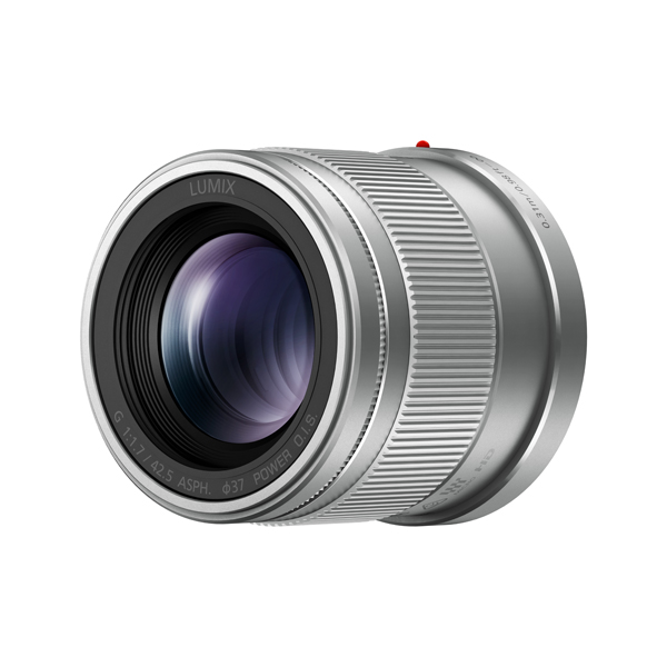《新製品予約》 パナソニック LUMIX G 42.5mm F1.7 ASPH. POWER O.I.S / H-HS043A-S / シルバー / Panasonic