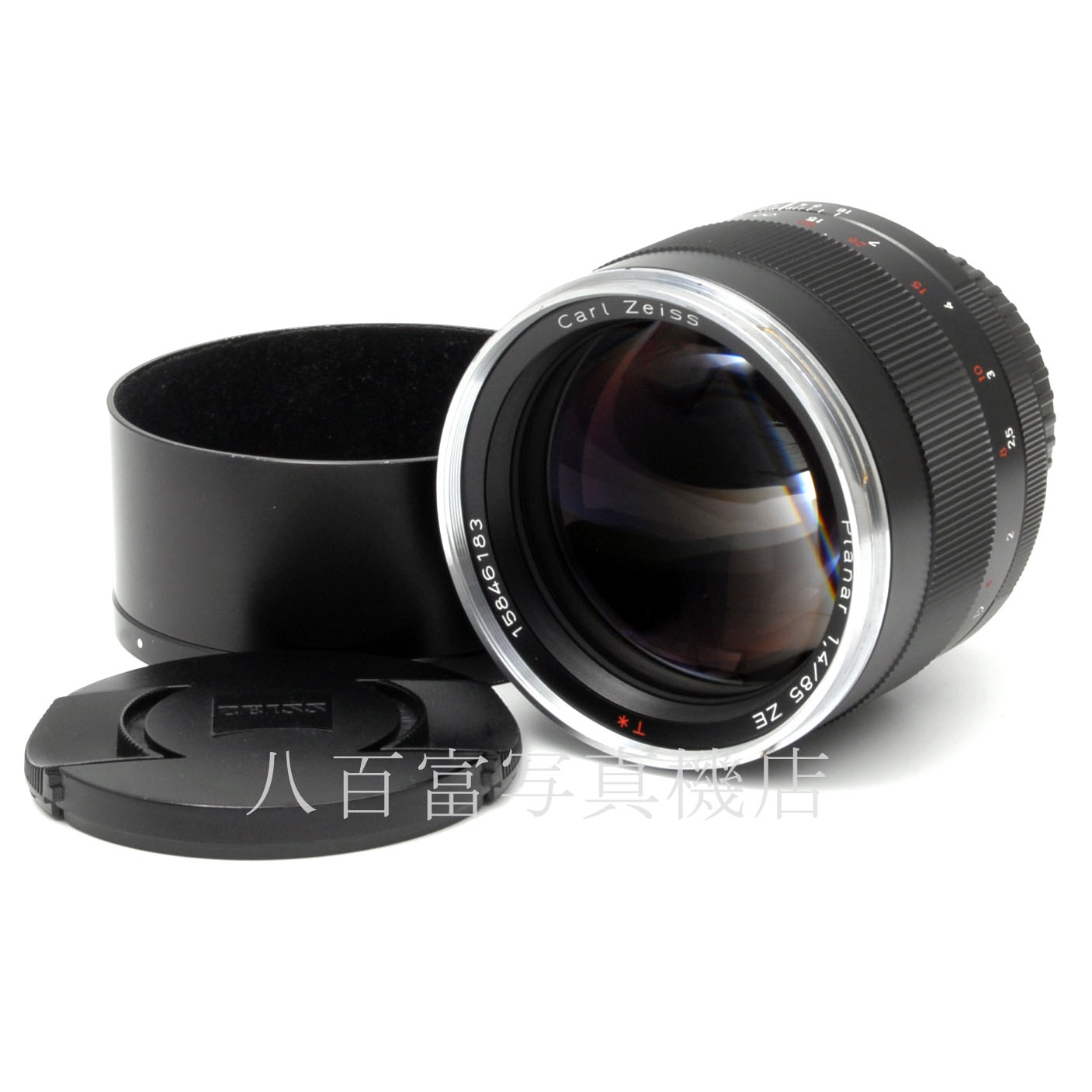 【中古】 カールツァイス Planar T* 85mm F1.4 ZE キヤノン EOS 用 Zeiss プラナー 中古交換レンズ 63791