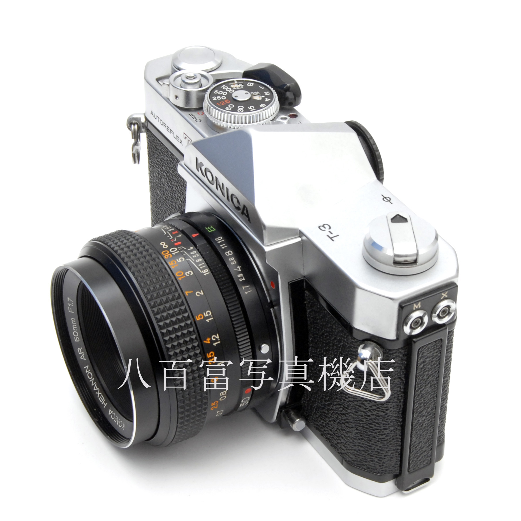 【中古】コニカ オートレックス T3 シルバー 50mm F1.7  KONICA 中古フイルムカメラ 64907