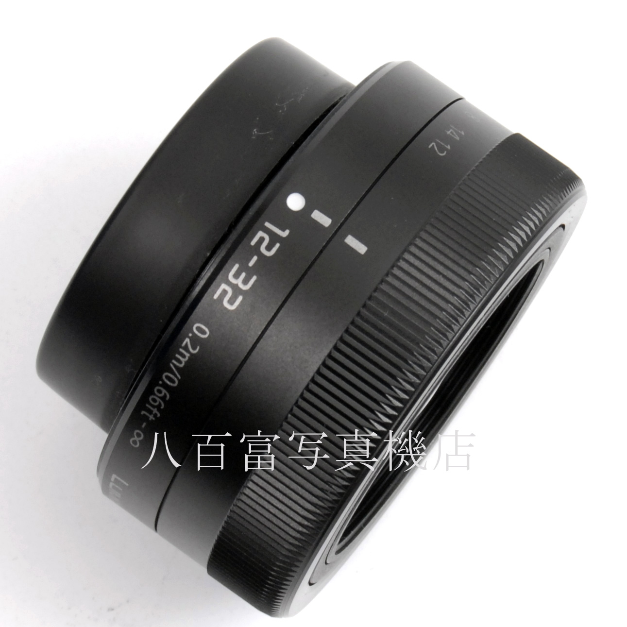 【中古】 パナソニック LUMIX G VARIO 12-32mm F3.5-5.6 ASPH. MEGA O.I.S. ブラック マイクロフォーサーズ用 Panasonic 中古交換レンズ 67644