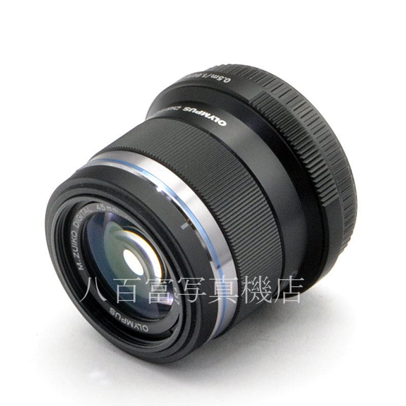 【中古】 オリンパス M.ZUIKO DIGITAL 45mm F1.8 ブラック OLYMPUS ズイコー マイクロフォーサーズ 中古交換レンズ A51764