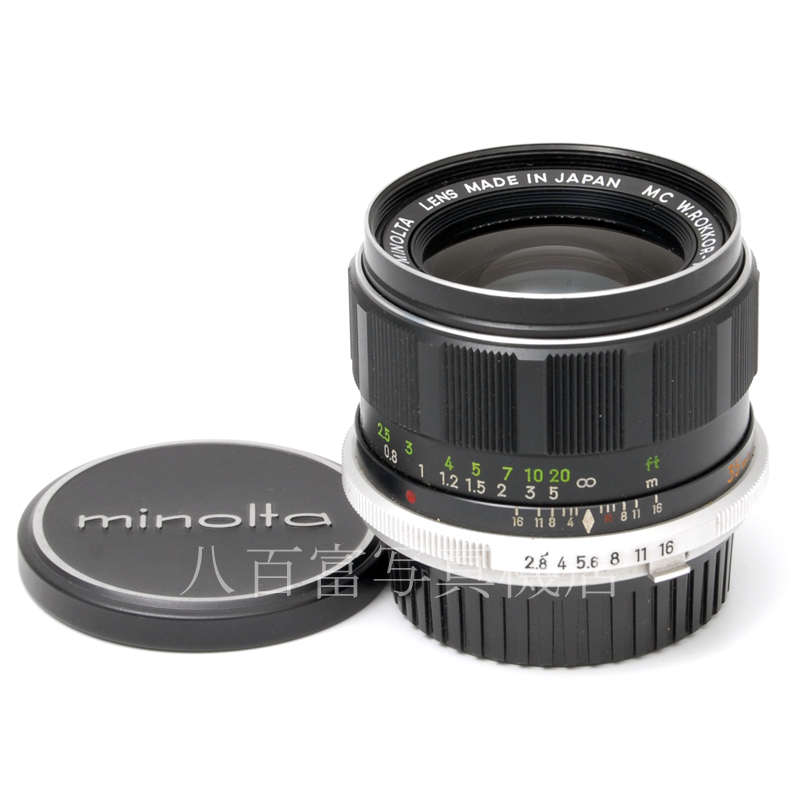 【中古】 ミノルタ MC ROKKOR 35mm F2.8 前期型 minolta 中古交換レンズ 60740