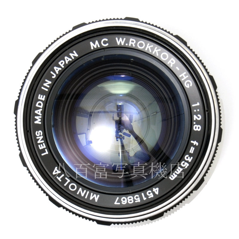 【中古】 ミノルタ MC ROKKOR 35mm F2.8 前期型 minolta 中古交換レンズ 60740