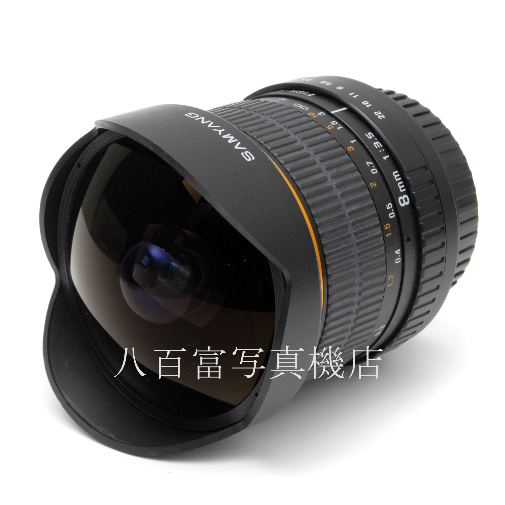 【中古】サムヤン フィシュアイ 8mm F3.5 CS SAMYANG キヤノン EOS EF用 中古交換レンズ 67813