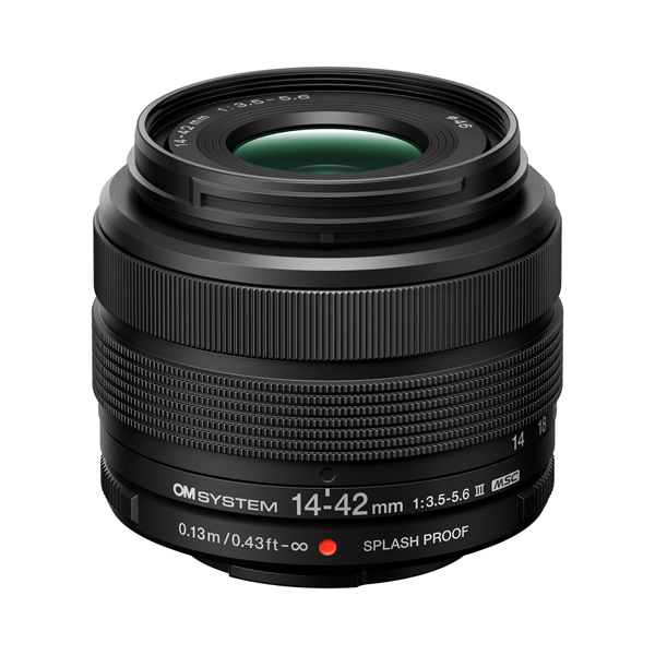 《新製品予約》 OM SYSTEM M.ZUIKO DIGITAL 14-42mm F3.5-5.6 III / マイクロフォーサーズ
