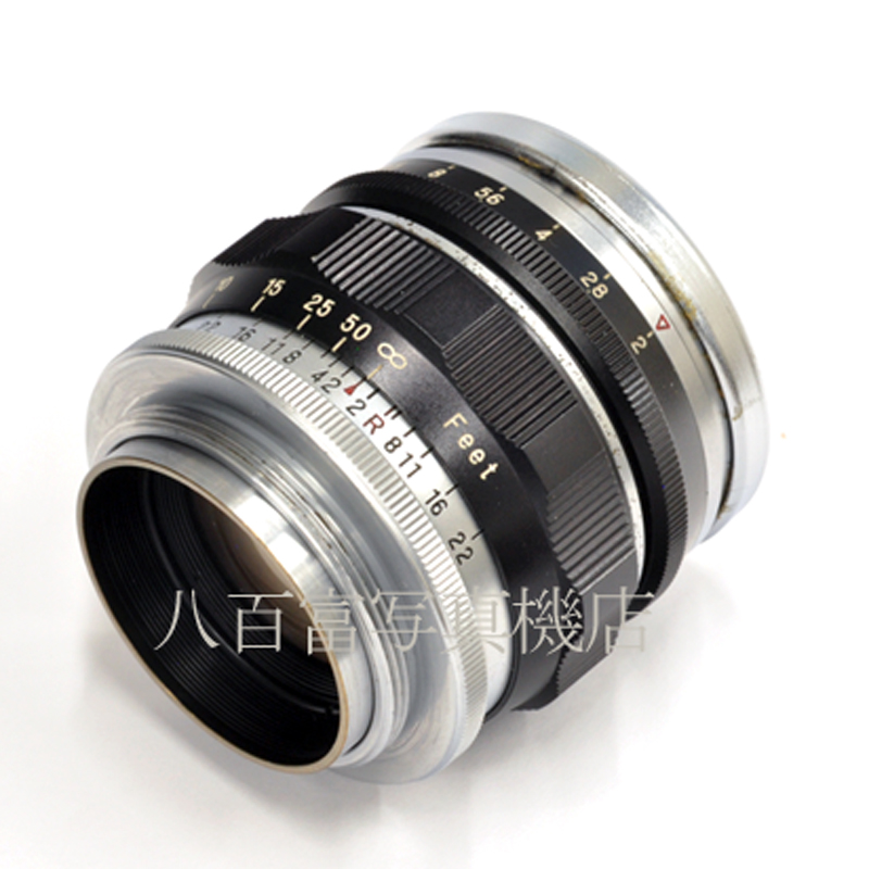 【中古】 フジフイルム フジノン L 5cm F2 ライカL39スクリューマウント FUJI PHOTO FILM FUJINON 中古交換レンズ 29773