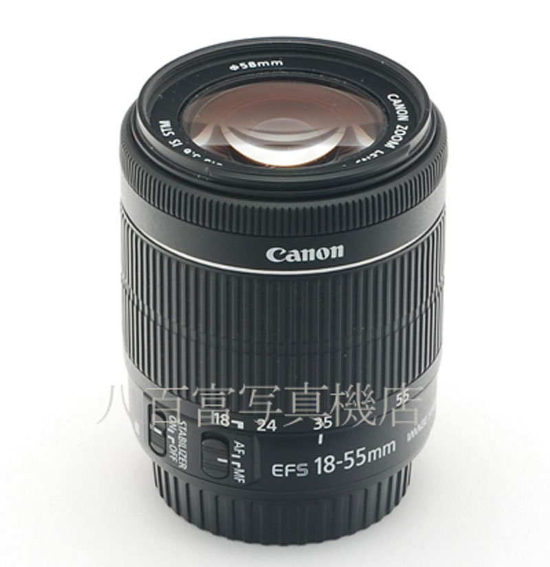 【中古】 キヤノン EF-S 18-55mm F3.5-5.6 IS STM Canon 中古交換レンズ 53258
