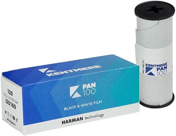 ケントメア　KENTMERE PAN100 120 ブローニー120サイズ [白黒フィルム]