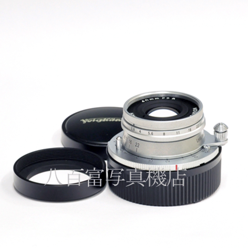 【中古】 フォクトレンダー ヘリア 40mm F2.8 アスフェリカル　シルバー  VM ライカMマウント互換 Voigtlander HELIAR 60468