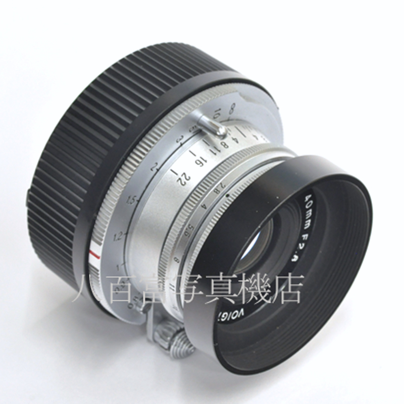 【中古】 フォクトレンダー ヘリア 40mm F2.8 アスフェリカル　シルバー  VM ライカMマウント互換 Voigtlander HELIAR 60468