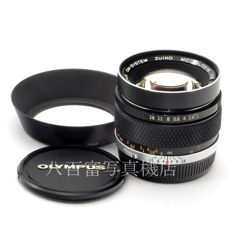 □広角 オリンパス G.ZUIKO AUTO-W 35mm F2.8 - カメラ付属品