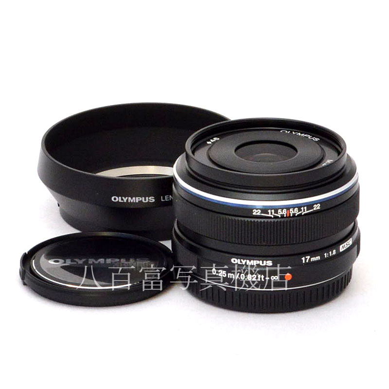 中古】 オリンパス M.ZUIKO DIGITAL 17mm F1.8 MSC ブラック OLYMPUS 中古交換レンズ  49296｜カメラのことなら八百富写真機店