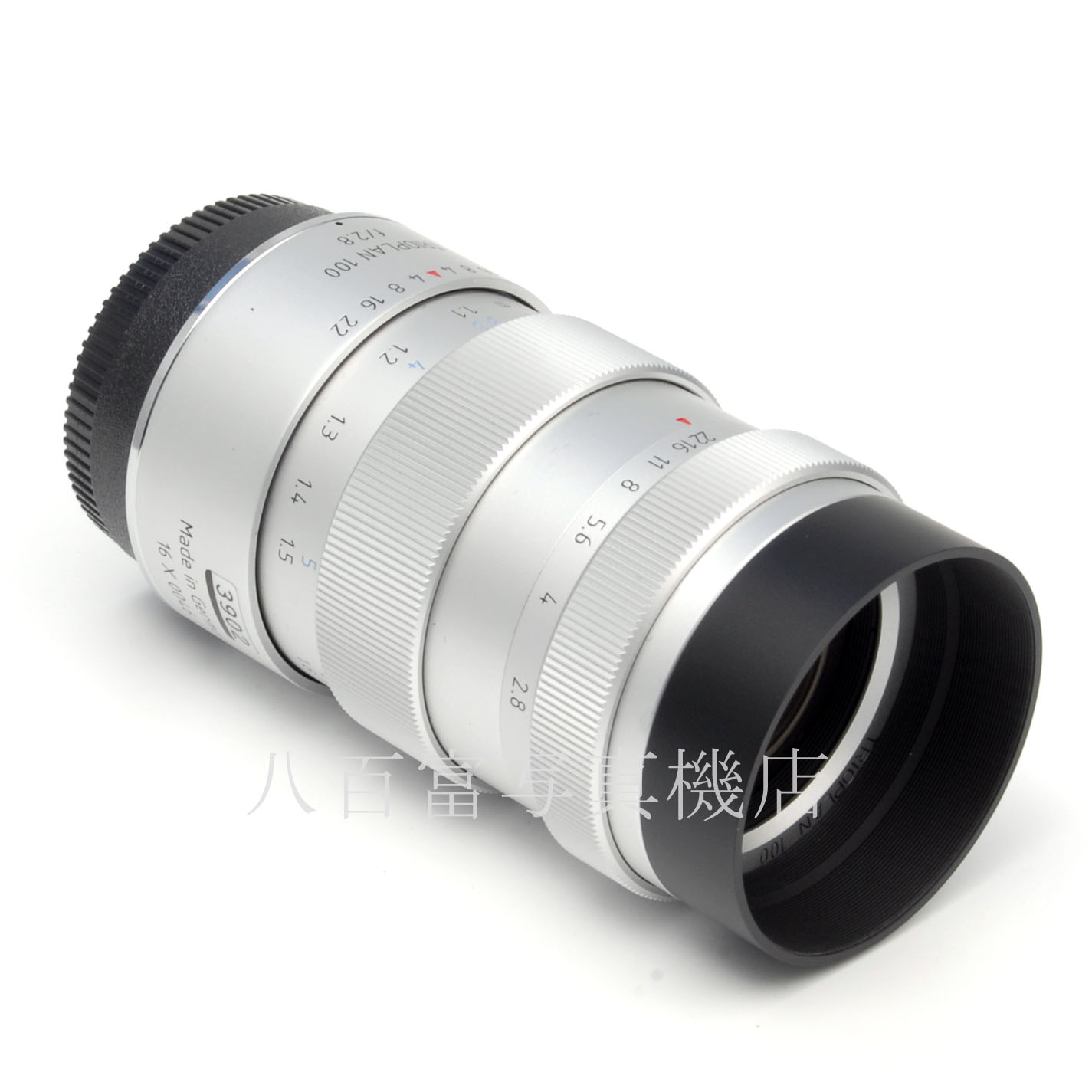 【中古】メイヤー トリオプラン 100mm F2.8 シルバー ニコンＦ用 Meyer Optik Görlitz 中古交換レンズ K3902