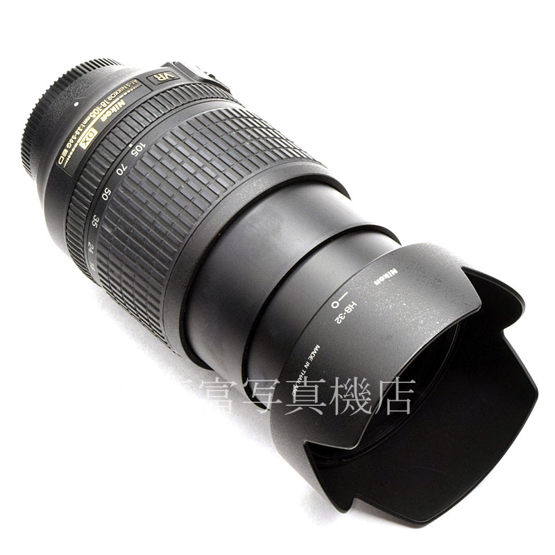 【中古】 ニコン AF-S DX NIKKOR 18-105mm F3.5-5.6G ED VR Nikon ニッコール 中古交換レンズ  53403｜カメラのことなら八百富写真機店