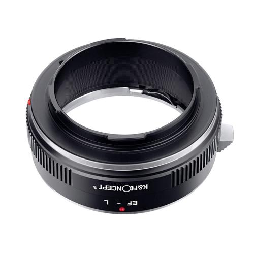 K&F Concept レンズマウントアダプター / KF-EFL / レンズ側：キヤノンEF ボディ側：ライカL
