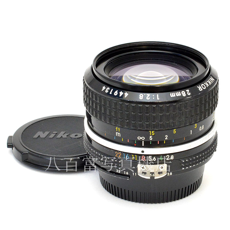 【中古】 Ai Nikkor 24mm F2.8 Nikon ニッコール 中古交換レンズ 49420｜カメラのことなら八百富写真機店