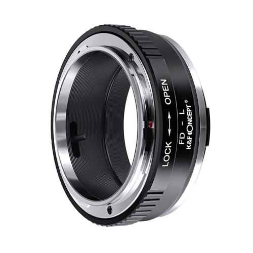 K&F Concept レンズマウントアダプター / KF-FDL / レンズ側：キヤノンFD ボディ側：ライカL