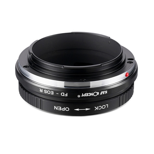 K&F Concept レンズマウントアダプター / KF-FDRF / レンズ側：キヤノンFD ボディ側：キヤノンRF