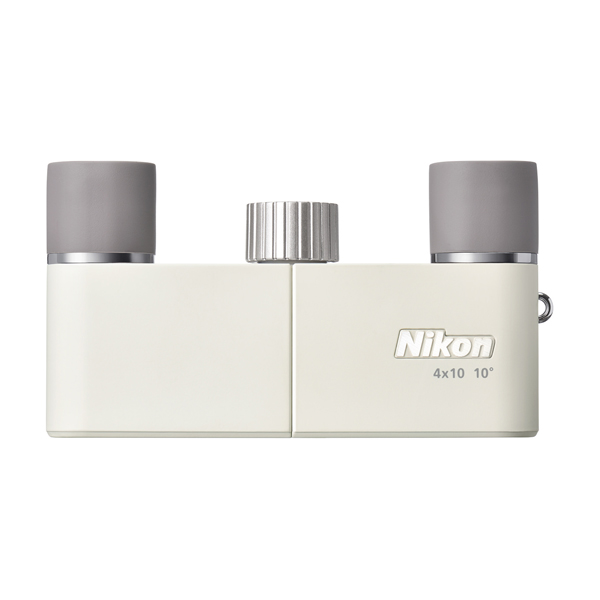 ニコン 双眼鏡 Nikon 遊 4x10D CF / アイボリーホワイト