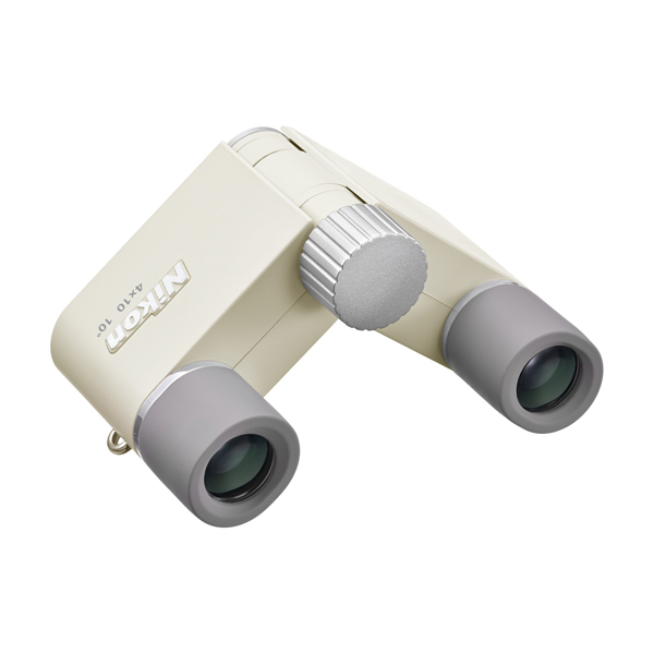 ニコン 双眼鏡 Nikon 遊 4x10D CF / アイボリーホワイト