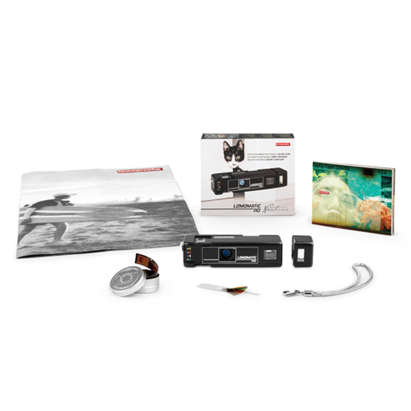 ロモグラフィー Lomomatic 110 Camera & Flash Nocturne / hp110bm / 110フィルムカメラ / Lomography