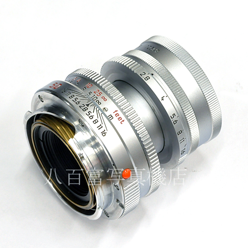 【中古】 ライカ エルマー-M 50mm F2.8 ライカMマウント シルバー Leica ELMAR-M 中古交換レンズ 62919