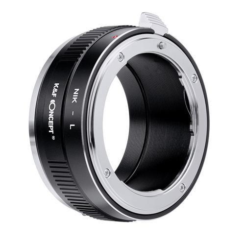 K&F Concept レンズマウントアダプター / KF-NFL / レンズ側：ニコンF ボディ側：ライカL