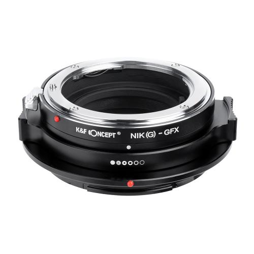 K&F Concept レンズマウントアダプター / KF-NGG / レンズ側：ニコンF(Gタイプ対応) ボディ側：フジフイルムG