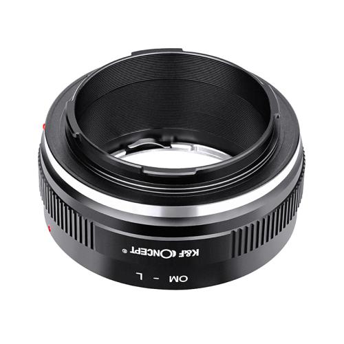 K&F Concept レンズマウントアダプター / KF-OML / レンズ側：オリンパスOM ボディ側：ライカL