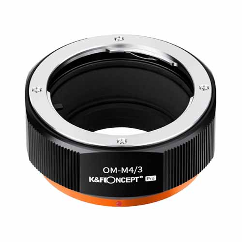 K&F Concept レンズマウントアダプター / KF-OMM43.P / レンズ側：オリンパスOM ボディ側：マイクロフォーサーズ