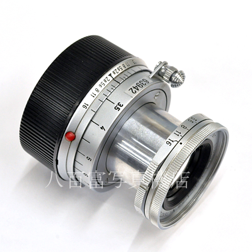 【中古】 ライカ ライツ エルマー 5cm F2.8 feet ライカMマウント シルバー Leica Leitz Elmar 中古交換レンズ 63942