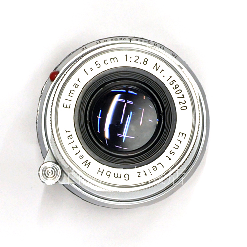 【中古】 ライカ ライツ エルマー 5cm F2.8 feet ライカMマウント シルバー Leica Leitz Elmar 中古交換レンズ 63942