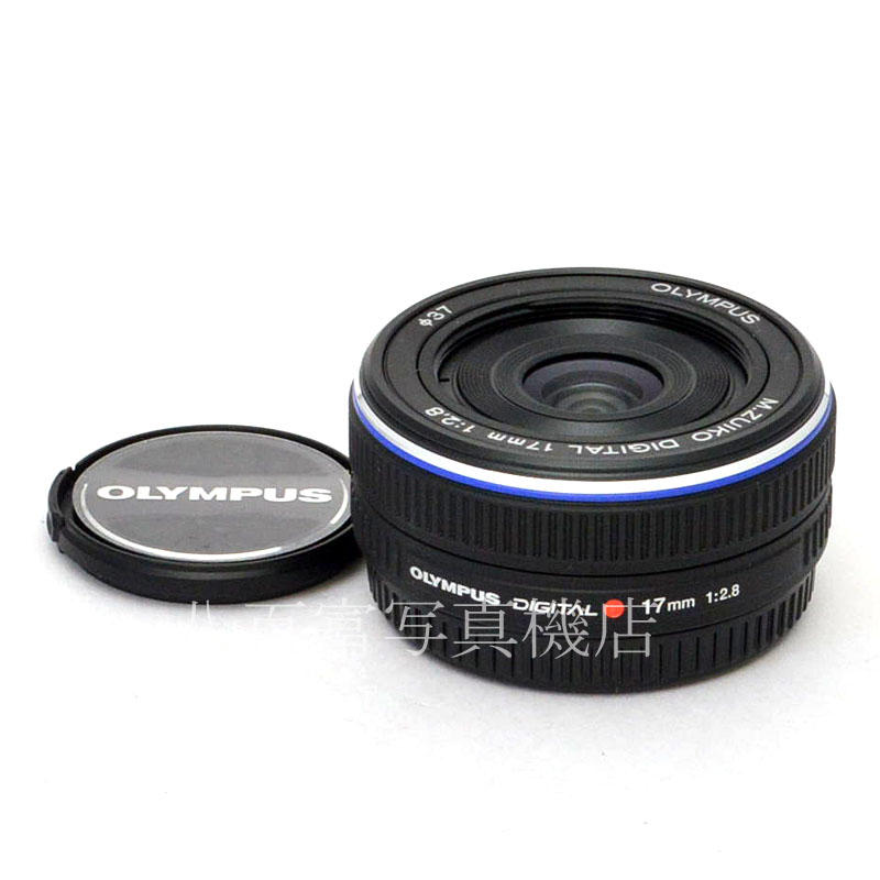 【中古】 オリンパス M.ZUIKO DIGITAL 17mm F2.8 ブラック マイクロフォーサーズ OLYMPUS　Mズイコー 中古交換レンズ  49810｜カメラのことなら八百富写真機店