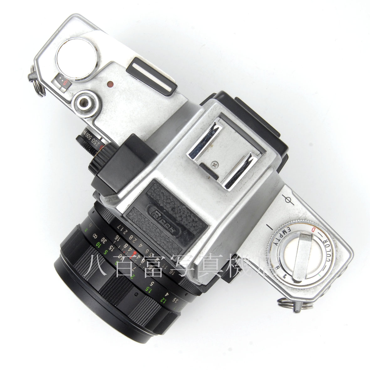 【中古】リコーフレックス TLS401 リケノン 50mm F1.7 セット シルバー RICOH 中古フイルムカメラ 32252