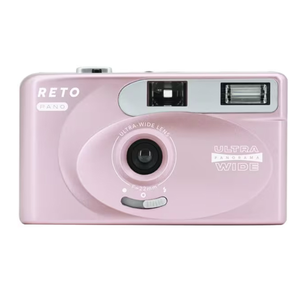RETO PANO / メタリックピンク / 35mmフィルムカメラ / レト パノ