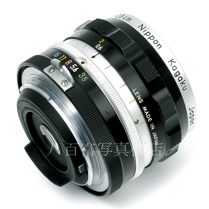 【中古】 ニコン Auto Nikkor 2.8cm F3.5 Nikon オートニッコール 中古交換レンズ 61515