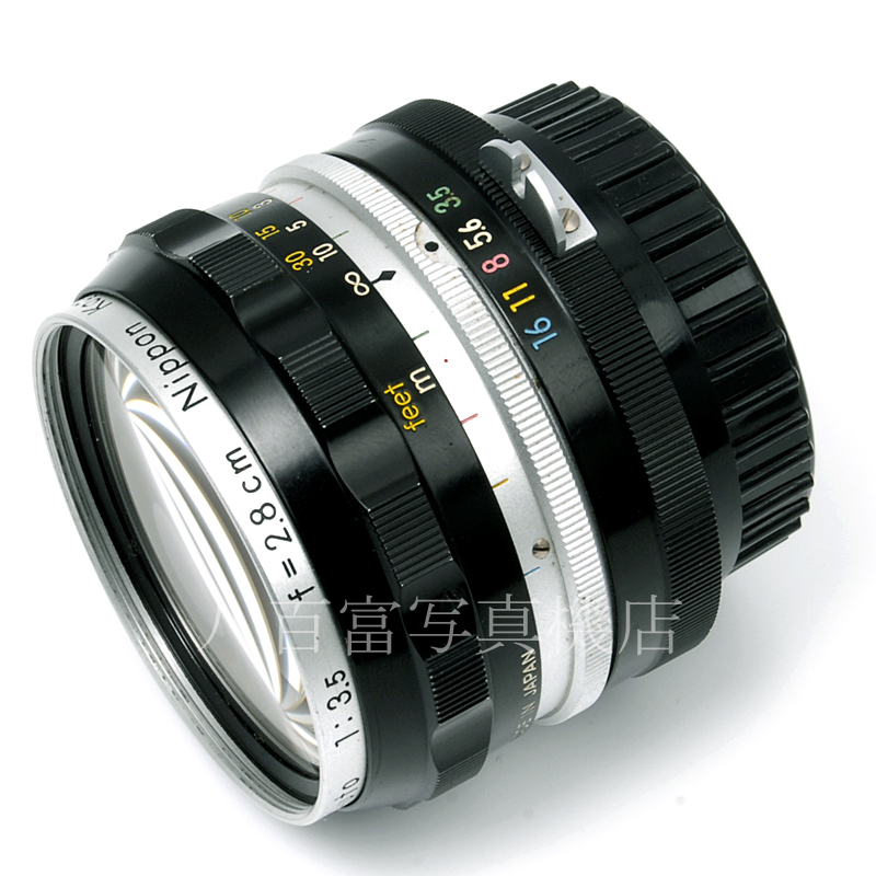 【中古】 ニコン Auto Nikkor 2.8cm F3.5 Nikon オートニッコール 中古交換レンズ 61515