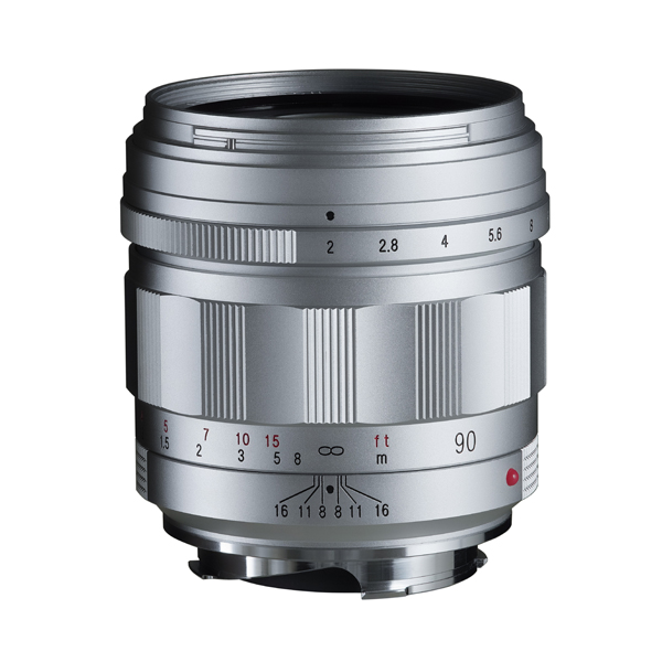 《新製品予約》 VM-Mount / フォクトレンダー Voigtlander APO-ULTRON 90mm F2 VM アポ ウルトロン / シルバー / 望遠レンズ / ライカMマウント互換 VMマウント