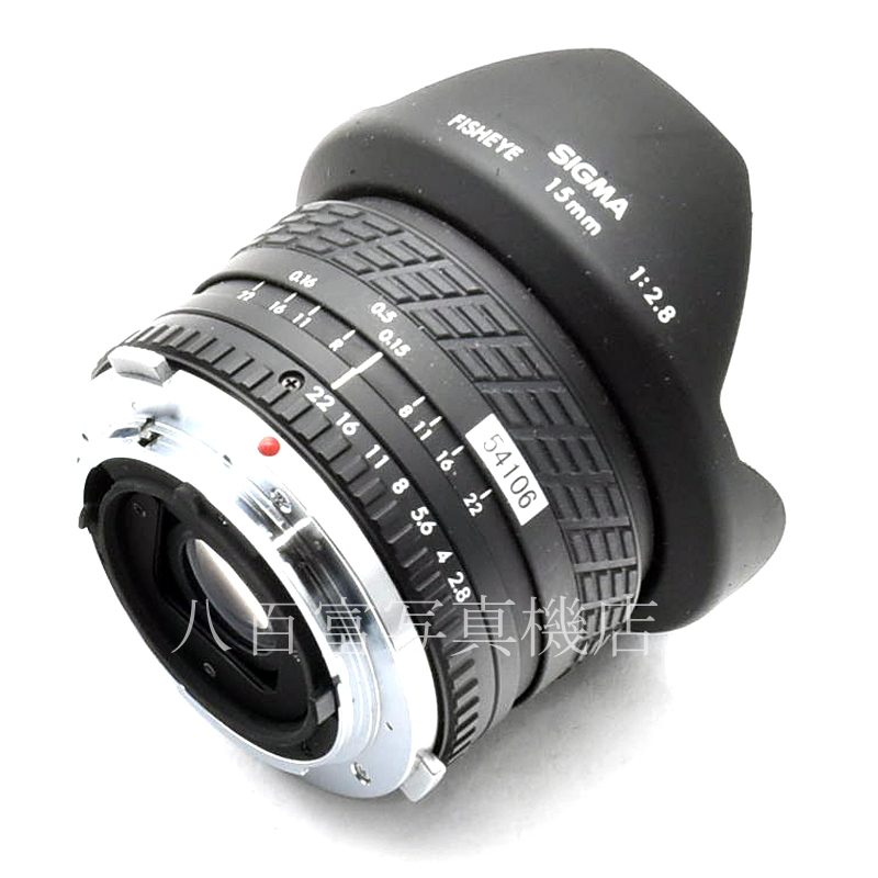 【中古】 シグマ MF 15mm F2.8 Fisheye オリンパスOM用 SIGMA フィッシュアイ 中古交換レンズ  54106｜カメラのことなら八百富写真機店