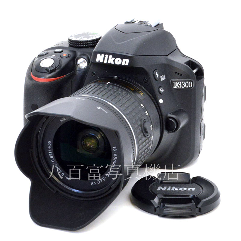 【中古】 ニコン D3300 AF-P 18-55mm F3.5-5.6G VR キット Nikon 中古デジタルカメラ  50190｜カメラのことなら八百富写真機店