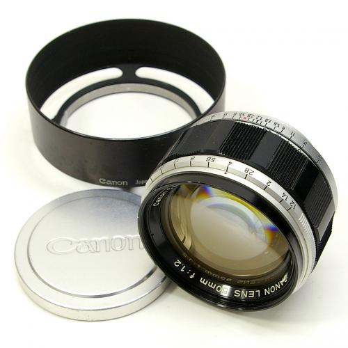 キヤノン MODEL L1 + 50mm F1.2 Lマウント L39 中古の+bonfanti